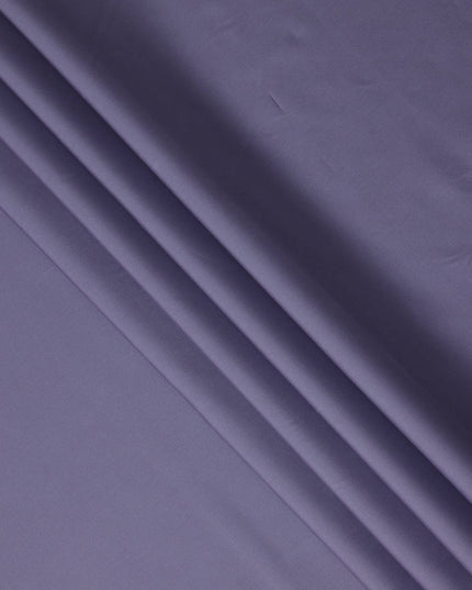 Dusty Lavender Plain Pure Cotton Italian Shirting Fabric 150
