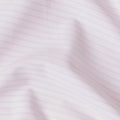 Powder Pink Self Pure Cotton Italian Shirting Fabric 150cm