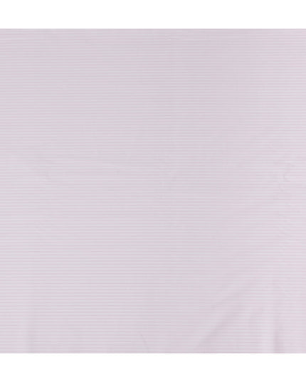 Powder Pink Self Pure Cotton Italian Shirting Fabric 150cm