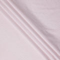 Rose White Stripe Pure Cotton Italian Shirting Fabric 150cm