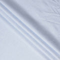 Pearl White Plain Pure Cotton Italian Shirting Fabric 150cm