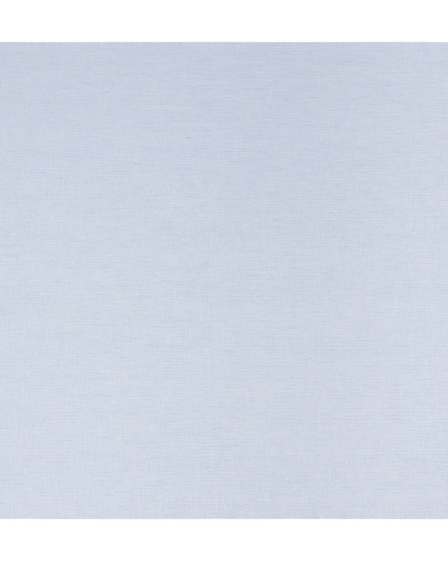 Pearl White Plain Pure Cotton Italian Shirting Fabric 150cm