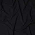 Onyx Black Plain Pure Cotton Italian Shirting Fabric 150cm