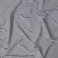 Slate Blue Stripe Pure Cotton Italian Shirting Fabric 150cm