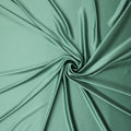 Sage Green Plain Pure Synthetic Crepe Satin Fabric 140cm
