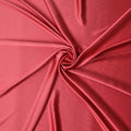 Coral Pink Plain Pure Synthetic Crepe Satin Fabric 140cm