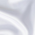 Pure White Plain Pure Synthetic Crepe Satin Fabric 140cm