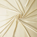 Champagne Cream Plain Pure Synthetic Crepe Satin Fabric 140c
