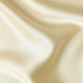 Champagne Cream Plain Pure Synthetic Crepe Satin Fabric 140c