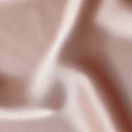 Nude Pink Plain Pure Synthetic Crepe Satin Fabric 140cm