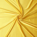 Golden Yellow Plain Pure Synthetic Crepe Satin Fabric 140cm
