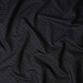 Onyx Black Polka Dot Suiting Fabric