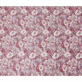 Rose Pink Floral Satin Fabric 110cm