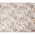 Champagne Beige Abstract Satin Fabric 110cm