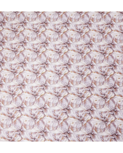 Blush Mauve Tonal Self Satin Fabric 110cm