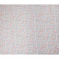 Ivory White Floral Satin Fabric 110cm