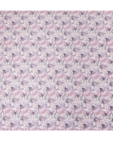 Rose Pink Tonal Self Satin Fabric 110cm
