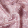 Mauve Pink Tonal Self Satin Fabric 110cm