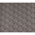Espresso Brown Paisley Satin Fabric 110cm