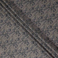 Navy Blue Paisley Satin Fabric 110cm
