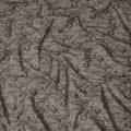 Ebony Black Paisley Satin Fabric 110cm