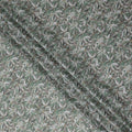 Sage Green Leaf Lawn Fabric 110cm