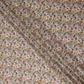 Warm Beige Abstract Lawn Fabric 110cm