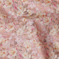 Dusty Pink Floral Lawn Fabric 110cm
