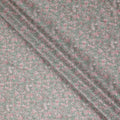 Dusty Rose Leaf Lawn Fabric 110cm