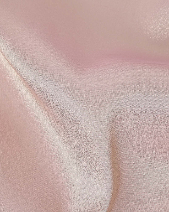 Blush Rose Plain Silk Lame Fabric 110cm