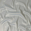 Pearl Platinum Plain Silk Lame Fabric 110cm
