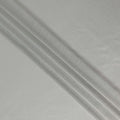 Pearl Platinum Plain Silk Lame Fabric 110cm