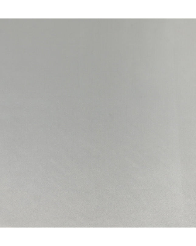 Pearl Platinum Plain Silk Lame Fabric 110cm