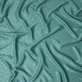 Teal Green Silk Crepe Fabric | Korean Pure Silk