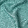 Teal Green Silk Crepe Fabric | Korean Pure Silk