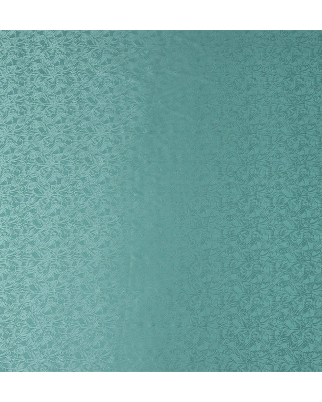 Teal Green Silk Crepe Fabric | Korean Pure Silk