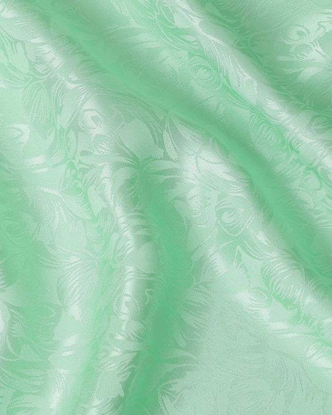 Mint Green Silk Crepe Fabric | Korean Pure Silk