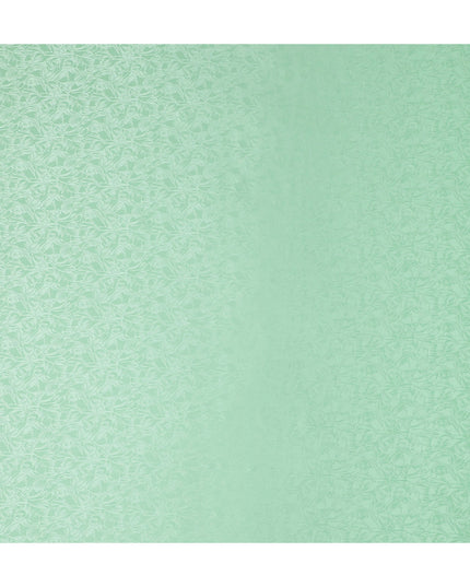 Mint Green Silk Crepe Fabric | Korean Pure Silk