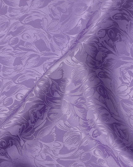 Lavender Purple Silk Crepe Fabric | Korean Pure Silk