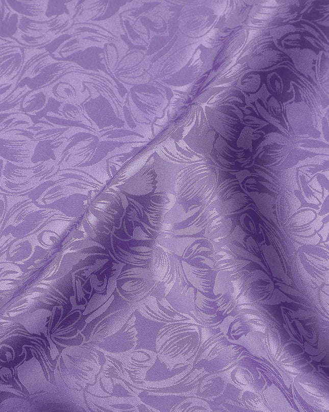 Lavender Purple Silk Crepe Fabric | Korean Pure Silk