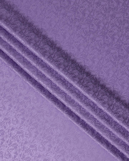 Lavender Purple Silk Crepe Fabric | Korean Pure Silk
