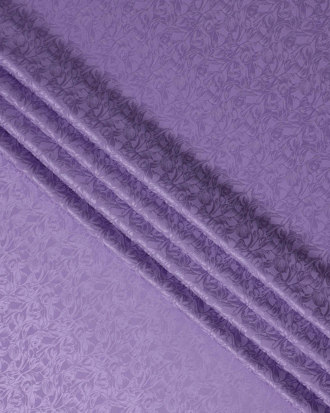 Lavender Purple Silk Crepe Fabric | Korean Pure Silk