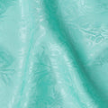 Turquoise Mint Silk Crepe Fabric | Korean Pure Silk