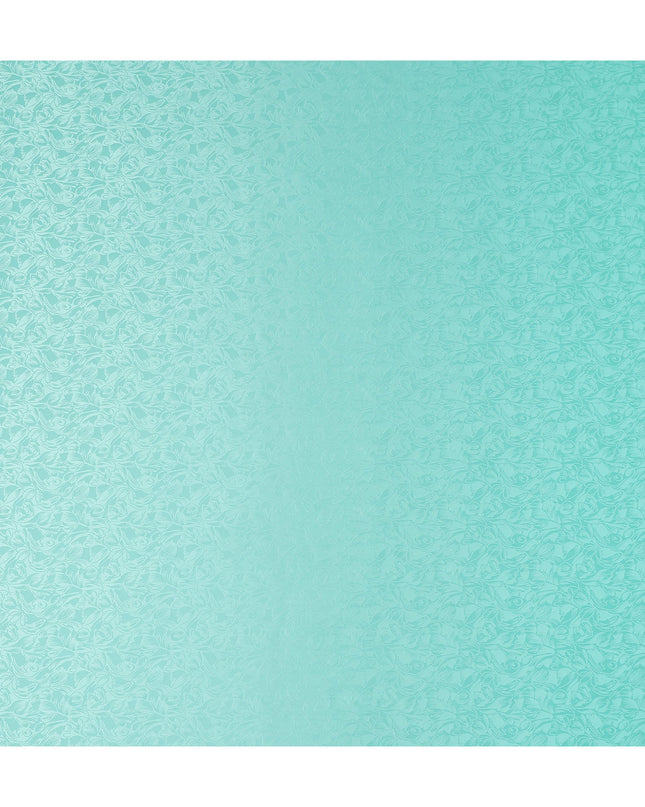 Turquoise Mint Silk Crepe Fabric | Korean Pure Silk