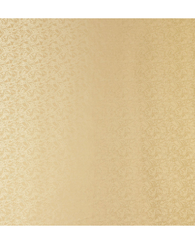 Champagne Gold Silk Crepe Fabric | Korean Pure Silk