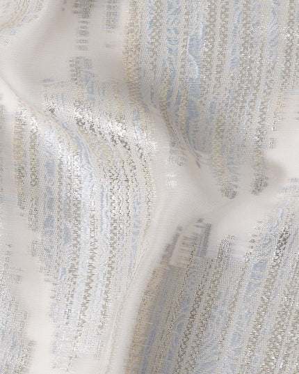 pearl ivory white self Fabric 110cm | Regal Fabrics