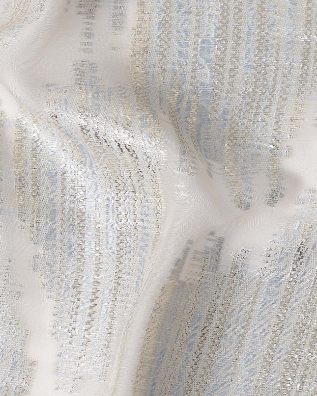 pearl ivory white self Fabric 110cm | Regal Fabrics