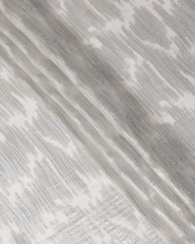 pearl ivory white self Fabric 110cm | Regal Fabrics