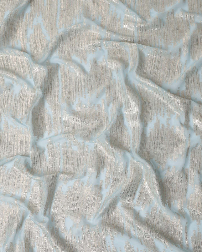 powder blue self Fabric 110cm | Regal Fabrics