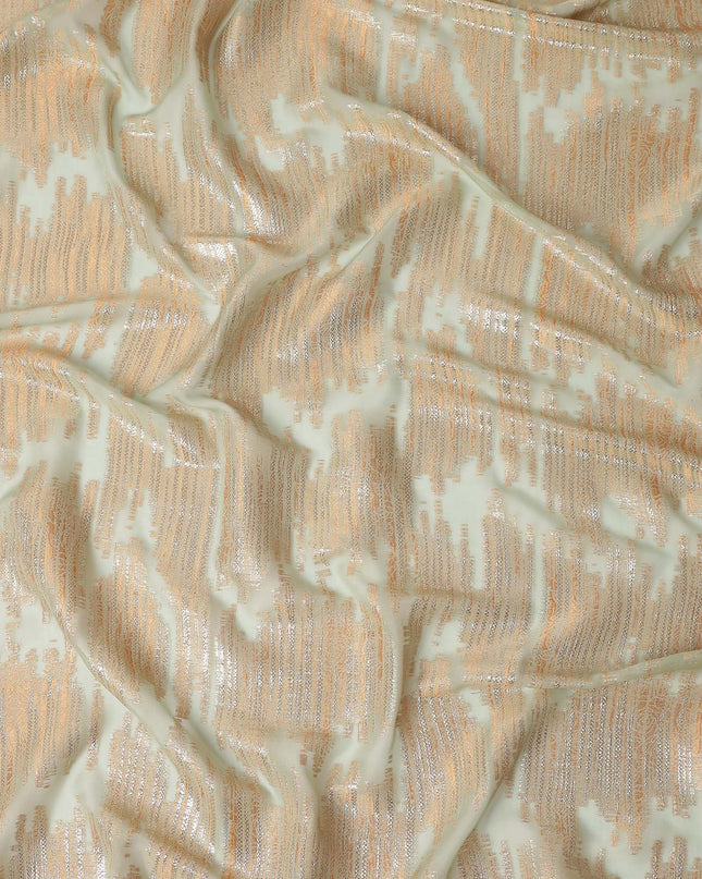 ivory champagne self Fabric 110cm | Regal Fabrics